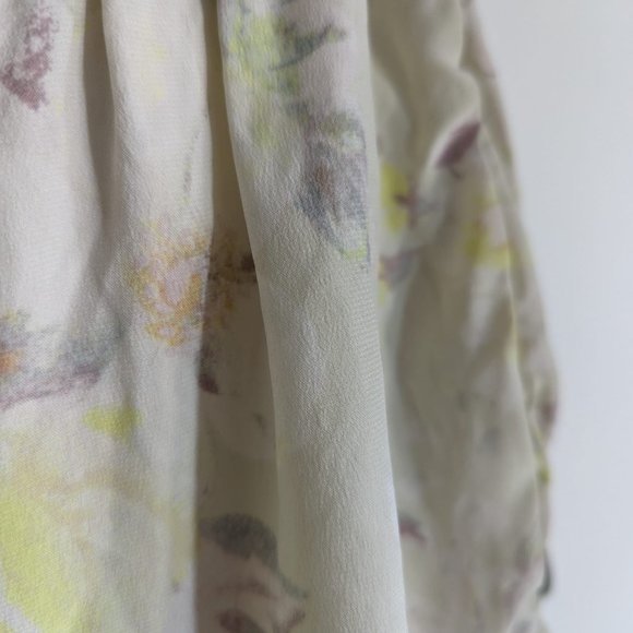 Wilfred 100% Silk Floral Shorts Size 2 - Picture 4 of 4